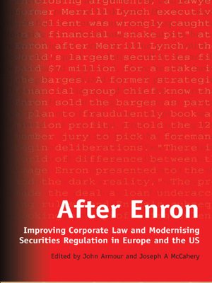 cover image of After Enron
